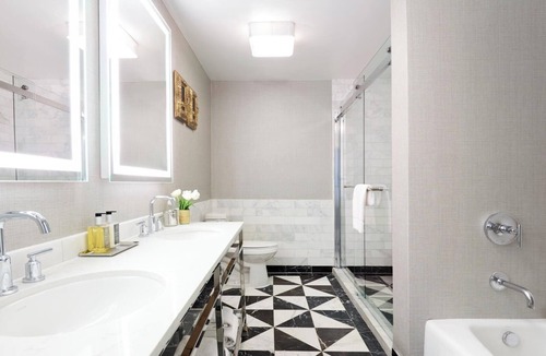 Norma Triangle Hotel | A Sophisticated Suite! Four Units with Furnished Living, Rooftop Pool, Balcony!