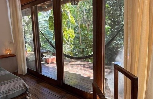 Mazunte House | AC Room with Balcony and Nature Views