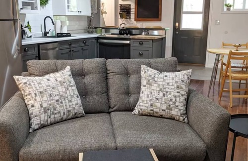 Frontenac Apartment | Adventure Time: Cozy Accessible Cabin suite lower level of home +Trail Access