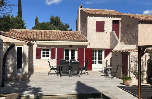 Plan-de-la-Tour House | Air-conditioned quiet vacation home with private pool 2 mn. from the village