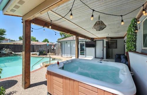 Garland House | Amazing 4BR 2Bath Home w Hot Tub Pool & Game Room