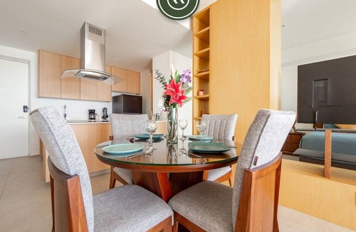 Flamingos Apartment | Aria Ocean T3 603 | 1BR/1BA Nuevo Vallarta, Ocean View