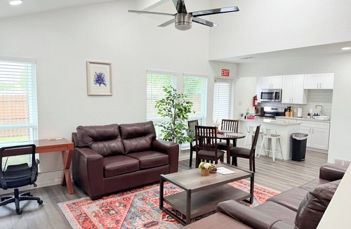 West Arlington House | Arlington Entertainment District Home Purple Door