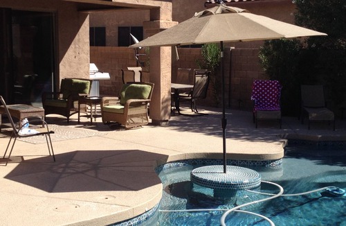 Ocotillo House | Backyard Oasis-Pool, Hot Tub, Putting Green, Ocotillo Golf within 1.5 mi