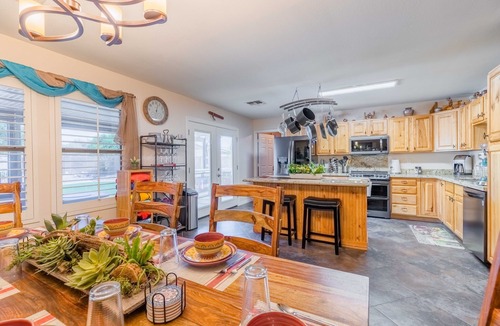 West Point Towne Center House | Backyard Oasis with Private Pool & Putting Green!