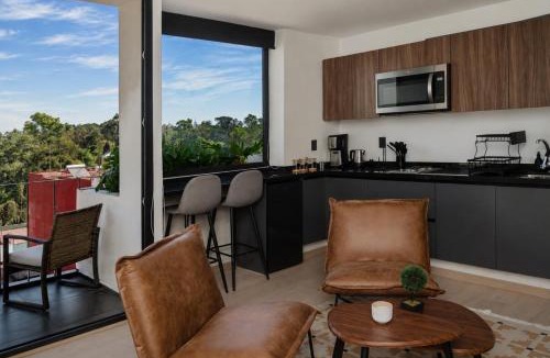 Roma Sur Hotel | BC503 Cozy Loft, Great Views, Fast Wifi, Balcony