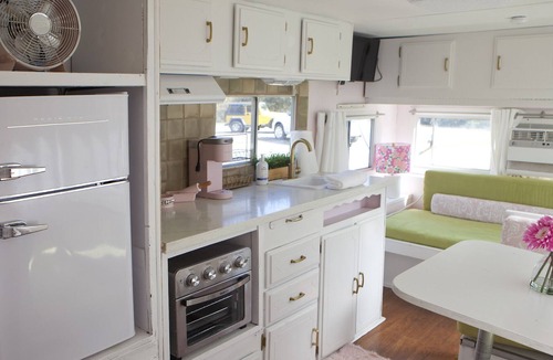 Port Bolivar House | Beach and Bird Watcher Paradise. Fully renovated 1972 Caveman Camper