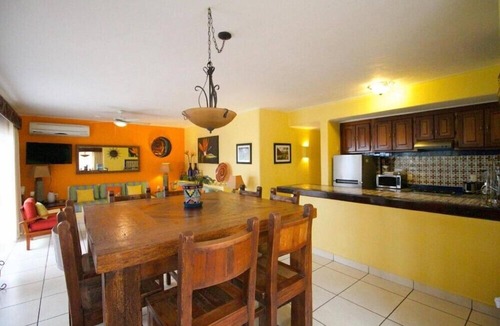 South Hotel Zone Hotel | Beach-front Los Tules 2BR Condo with Outdoor Swimming Pool