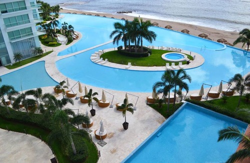 South Hotel Zone Apartment | Beachfront superb location with impressive views