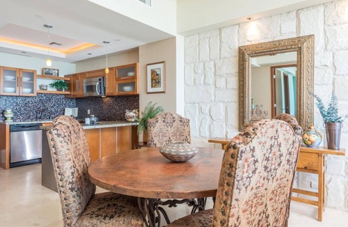 Puerto Penasco Condo | Beachfront Tranquil Resort with Edgeless Pools, Sauna