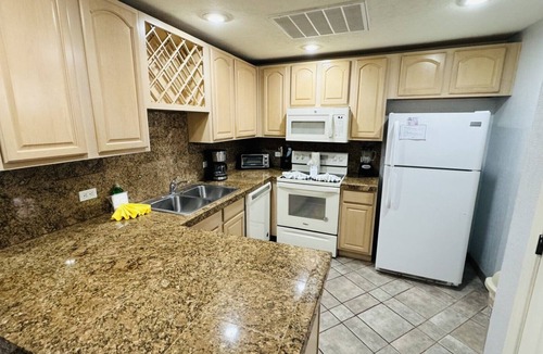 Sandy Beach Condo | Beautiful 2 Bedroom Condo on the Sea of Cortez at Las Palmas Resort D-305