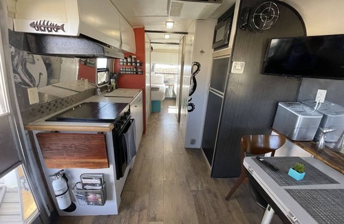 Terlingua House | Big Bend StarGazer:Retro Airstream,Neolithic Views