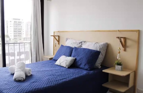 Zona 14 Apartment | Bright 2-bedroom apartment with AC in serene Ciudad de Guatemala