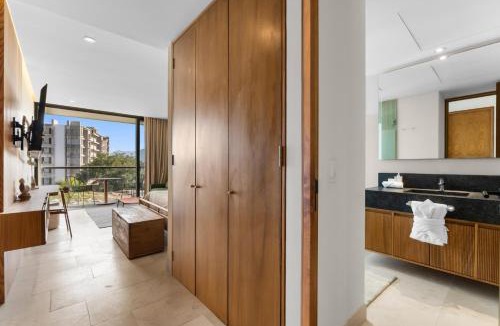 Nuevo Vallarta Apartment | Bright studio at Hotel Mio with pool
