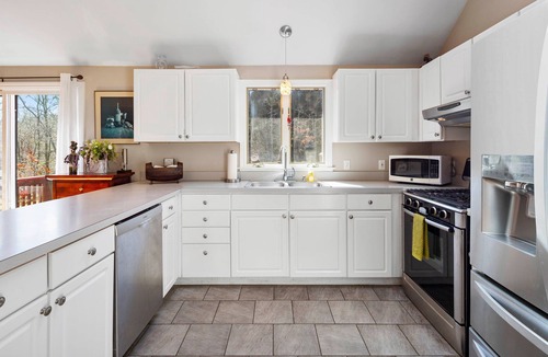 East Harwich House | Cape Cod Nest: A Spacious Home with Large Deck, & Beautiful Yard with Firepit
