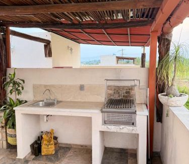 Crucero Tezoyuca Apartment | Casa con terraza frente alberca