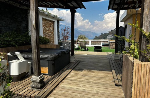 San Juan La Laguna House | CASA DARA, with a view of the Mayan Face Mountain and Lake Atitlán!