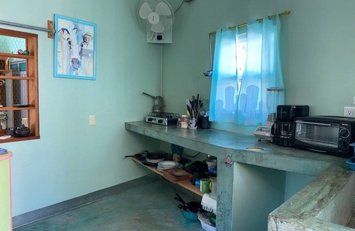 Brisas de Zicatela House | Casa Del Cielo - 1 Bdrm A/C King Suite with patios