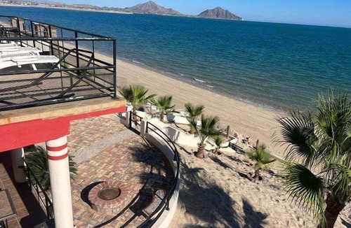 Villas de Las Palmas House | Casa Dos Pisos - Combined 2-Unit Beachfront House San Felipe Baja California