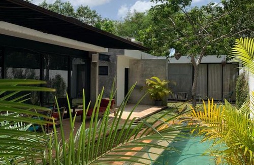Merida House | Casa merida cholul con piscina
