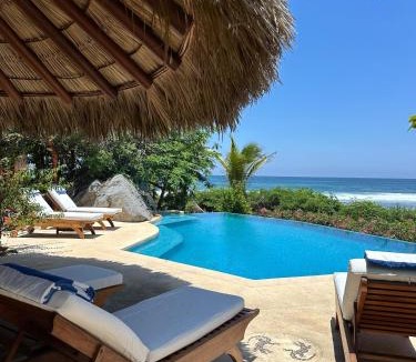 Troncones House | Casamar, beach front estate on Troncones Point