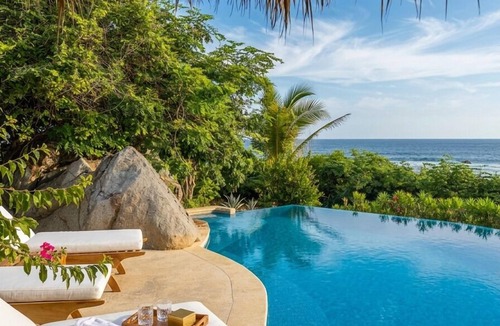 Troncones House | Casamar, beach front estate on Troncones Point