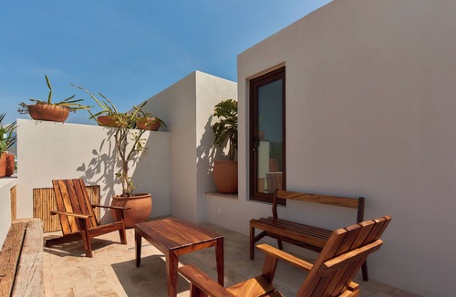 Centro Apartment | Casona Juárez - Benito/private plunge pool