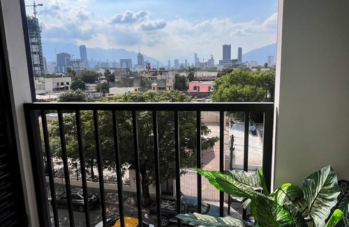 Monterrey Centro Apartment | Centrally located loft 80 steps away from Santa Lucia - Monterrey Downtown -