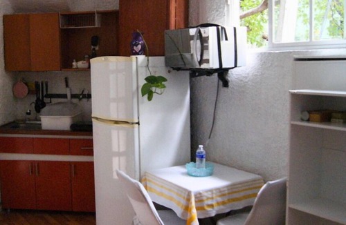 Escandon Apartment | Centrico Condesa/WTC/Roma Kitchen Terrace Simetric-Wifi