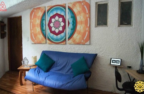 Escandon Apartment | Centrico Condesa/WTC/Roma Kitchen Terrace Simetric-Wifi