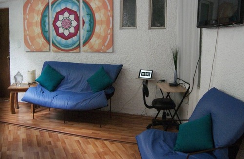 Escandon Apartment | Centrico Condesa/WTC/Roma Kitchen Terrace Simetric-Wifi
