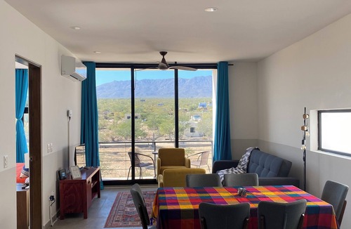 La Ventana Condo | Charming 2-bedroom condo with Jacuzzy, WiFi, AC in welcoming El Sargento