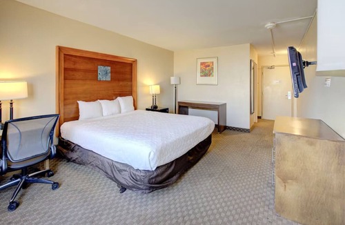 Duncanville Hotel | Clean and Simple Room with King Bed Perfect for Exploring Downtown Dallas