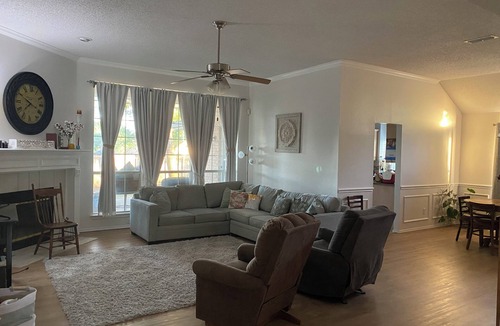 Burleson House | Comfortable, FULLY furnished 3 Bedroom Home on Burleson Cul-De-Sac