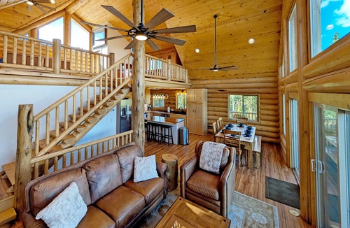Winter Park Highlands House | Continental Divide Views! New Log Home w/Hot Tub!