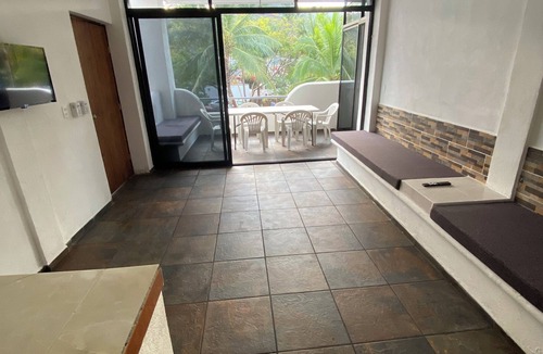Los Ayala Apartment | Cozy apartment for 9 in tranquil Los Ayala with 2 QS beds, 1 dbl bed, 3 sofas.