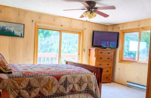Green Mountain Falls House | Cozy Mountain Home + Private Waterfall!