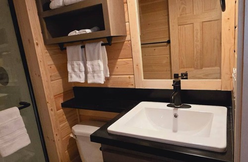 Page Cabin | Cozy Tiny Home with Loft - Sleeps 6 #25C-D