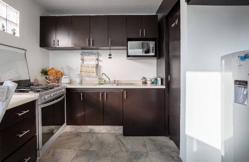Ciudad Lopez Mateos Apartment | Cuarto Maya; Seguridad+malls+zonaesmeralda