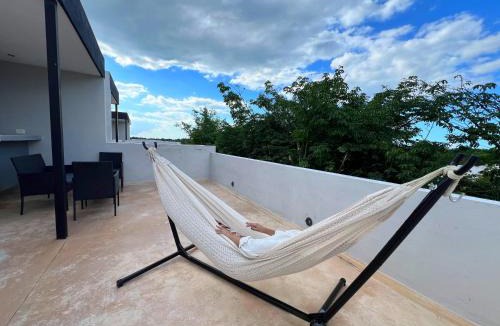 Merida Apartment | Departamento 2 hab con alberca y roof garden en Temozón