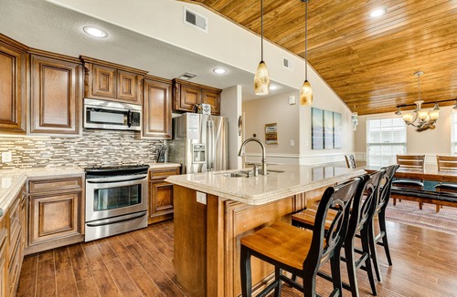 Bermuda Beach House | Dog Friendly Beachside Home w/Huge Deck, Fenced Yard, Great Kitchen & More!