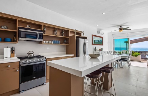 La Paloma Villa | Dog-friendly villa with beach views, patio, outdoor pool, streaming, partial AC