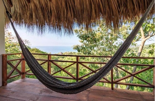 San Agustinillo House | Double room with balcony and sea view