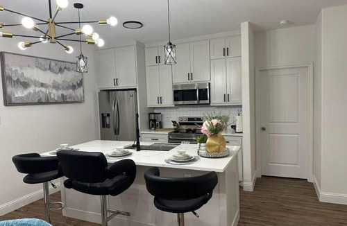 Fort Worth House | Emerald at panther Spacious 4-bedroom townhome in Fort Worth with AC