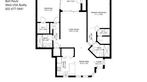 Camelback East House | Executive 2 Bdrm Condo in the Heart of Biltmore