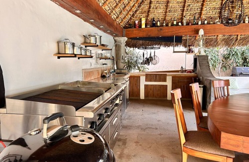 Miraval House | Family Home with Pool and Palapa - Central and Quiet Location.