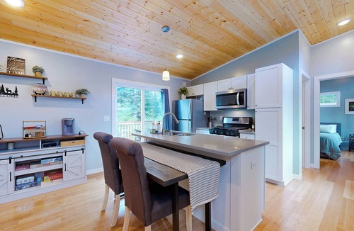 Carson Cabin | Fire Pit & Mtn Views! Cabin | $1 Cleaning Fee