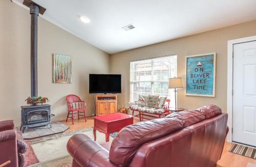 Sylvan Shores House | Fire Pit w/Great View! Beaver Lake Home by Marina