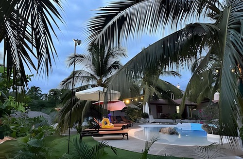 Saladita House | Flamingos La Saladita Beach House - Casa Las Palmas