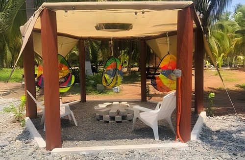 Saladita House | Flamingos La Saladita Beach House - Casa Las Palmas